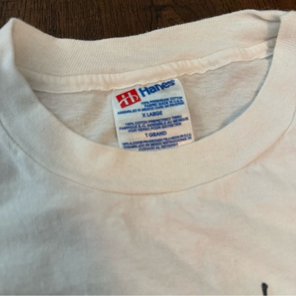 Rare vintage 1995 Jimmy Page & Robert Plant Zoso World Tour Concert TShirt - Picture 8 of 8